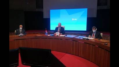 Intervención de Miguel Díaz-Canel  en el Consejo Supremo Económico Euroasiático