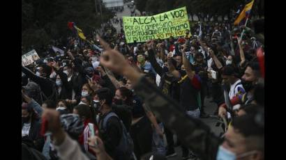 Protestas en Colombia