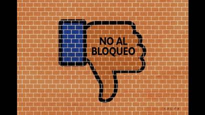 No al bloqueo