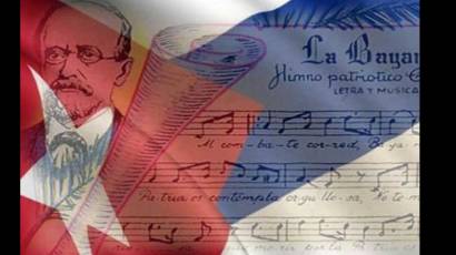 Partitura del Himno Nacional