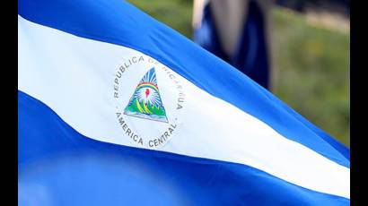 Bandera de la República de Nicaragua