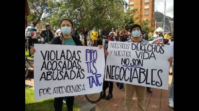 Actos de protestas puntuales