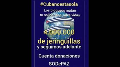 Movimiento de solidaridad con Cuba activo en España