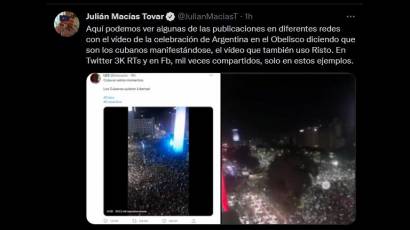 El análisis muestra la desinformación que se ha generado sobre Cuba en Twitter, red social que viola sus propias políticas al permitirlo.