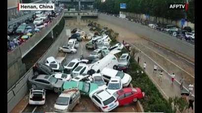 Inundaciones históricas en China