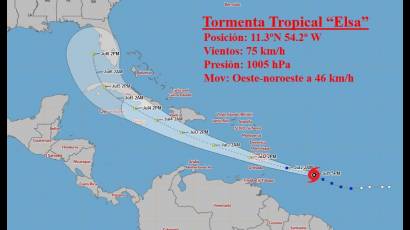 Tormenta tropical Elsa