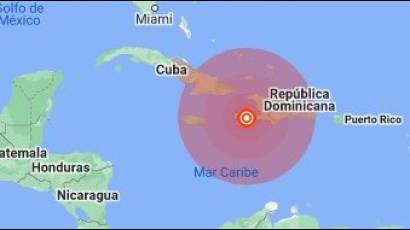 Sismo en el Caribe