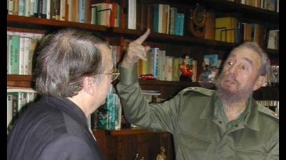 Fidel Castro e Ignacio Ramonet