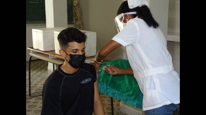 Aplicación de Abdala en Cienfuegos