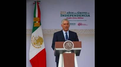 Discurso pronunciado por Miguel Mario Díaz-Canel Bermúdez