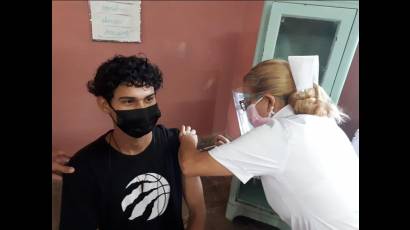 Vacunación en Ciego de Ávila