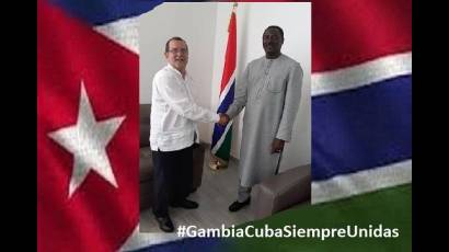Gambia y Cuba abogan por la amistad y la paz