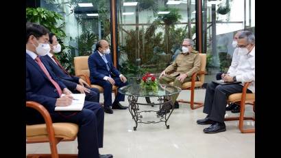 Recibió Raúl al Presidente vietnamita