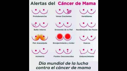 19 de octubre, Día internacional de la lucha contra el cáncer de mama