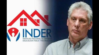 Díaz-Canel dialogó con directivos del Instituto Nacional de Deportes, Educación Física y Recreación