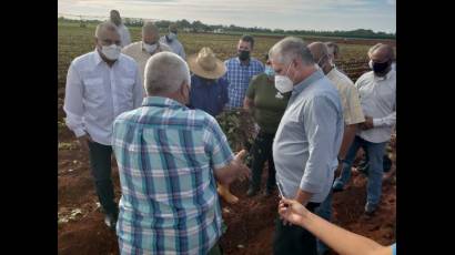 Miguel Díaz-Canel visita Artemisa