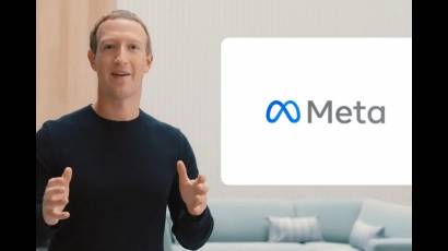 Zuckerberg presenta Meta.