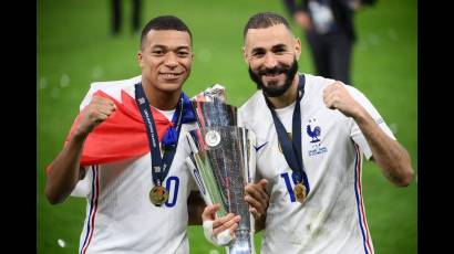 Mbappé y Benzema