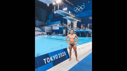 Pacheco se retiró de las piscinas después de Tokio 2020 pero sigue muy involucrado con el deporte.