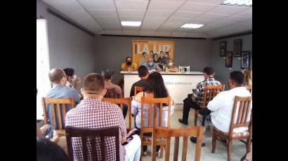 Visita del Ministro de Cultura Alpidio Alonso a Holguín