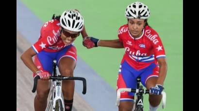 Daymelín Pérez y Evelyn Díaz, ciclismo