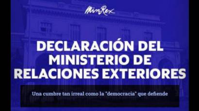 Una cumbre irreal