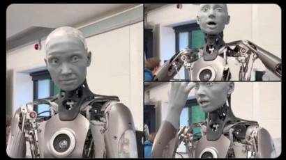 Nuevo proyecto robótico, con forma humanoide y reconocimiento facial
