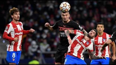 Atlético de Madrid vs. Milán
