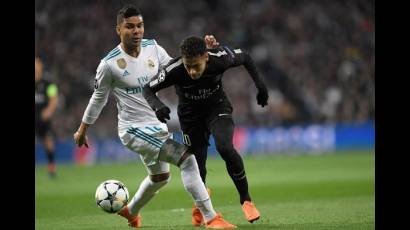 Casemiro (Real Madrid) y Neymar (PSG), fútbol
