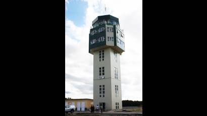 En el aeropuerto internacional Frank País, de Holguín, se incorporará en el primer semestre de 2022 una nueva torre de control que fortalecerá su operatividad