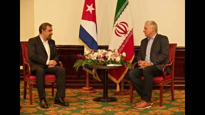 El Presidente de la República, Miguel Díaz- Canel Bermúdez