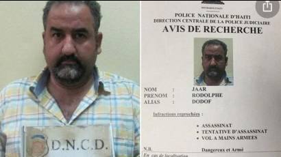 Rodolphe Jaar es uno de los principales sospechosos del asesinato del ex presidente haitiano Jovenel Moïse