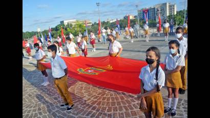 Homenaje de la OPJM a José Martí