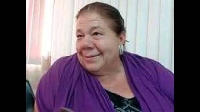 Actriz cubana Corina Mestre Villaloy