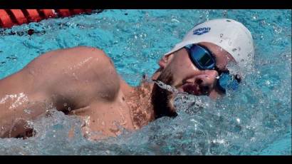 El nadador Christian Ricardo