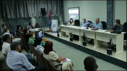 Visita de Miguel Díaz-Canel a la Universidad de Holguín