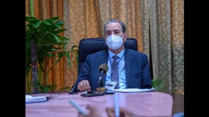 Ministro de Educación Superior de Cuba, José Ramón Saborido