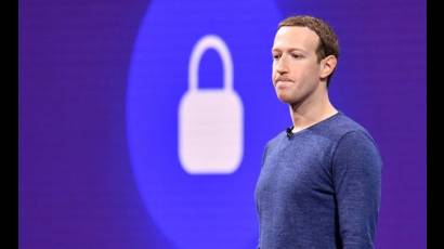 Director ejecutivo de Facebook, Mark Zuckerberg