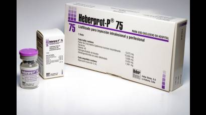 Medicamento cubano Heberprot-P