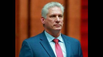 Presidente Miguel Díaz-Canel Bermúdez