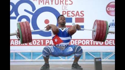 El cubano Olfides Sáez, división de los 96 kg