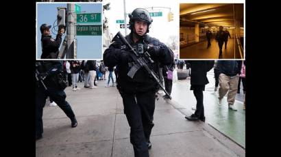 Tiroteo en metro de Nueva York