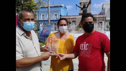 Entrega en Matanzas de la placa conmemorativa Unidos los que Aman y Fundan