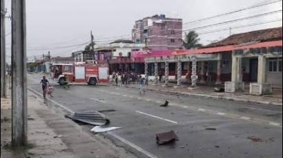 Tornado en San José de las Lajas