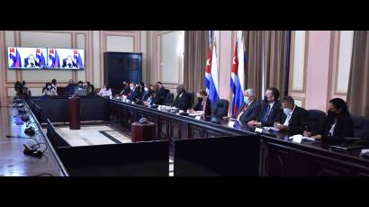 Encuentro virtual entre presidentes del Parlamento cubano y del Consejo de la Federación de Rusia
