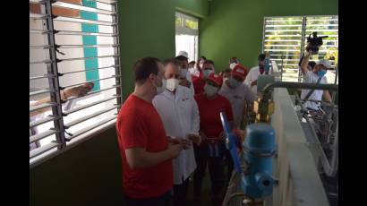 Inauguración de planta de oxígeno en Pinar del Río