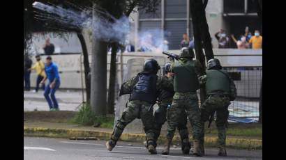 Protestas en Ecuador