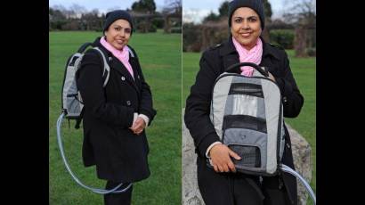 Selwa Hussein y su mochila de vida