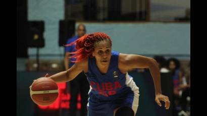Anisleidy Galindo, equipo Cuba de baloncesto femenino