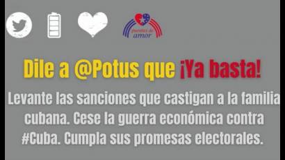 Tuitazo y caravanas por Cuba